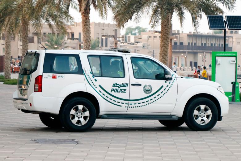 Security System police vehicle.